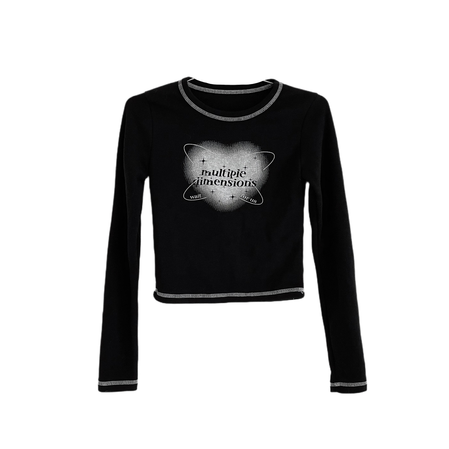 [기모] Stitch Heart T-shirt